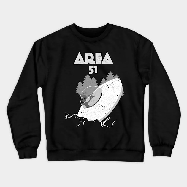 Area 51 Crewneck Sweatshirt by AshStore